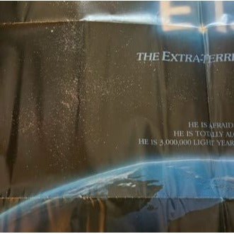 E.T. The Extra Terrestrial (1982) Orig. Movie Poster 27x41 Heavy Fold Wear EMP7