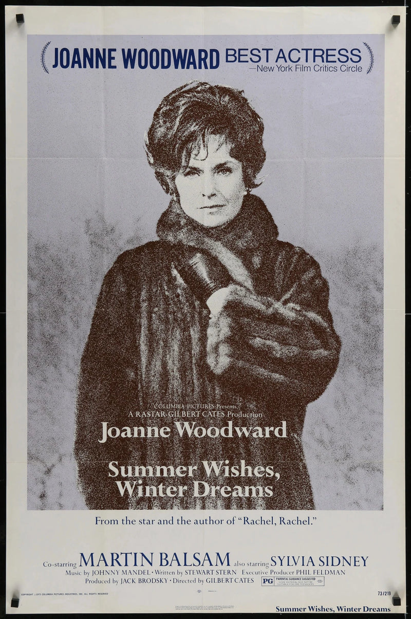 Summer Wishes, Winter Dreams 1973 Original 27x41 One-Sheet Movie Poster