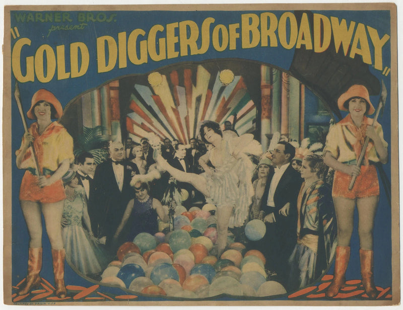 Gold Diggers of Broadway (1929) Original Lobby Card 11x14 Warner Bros