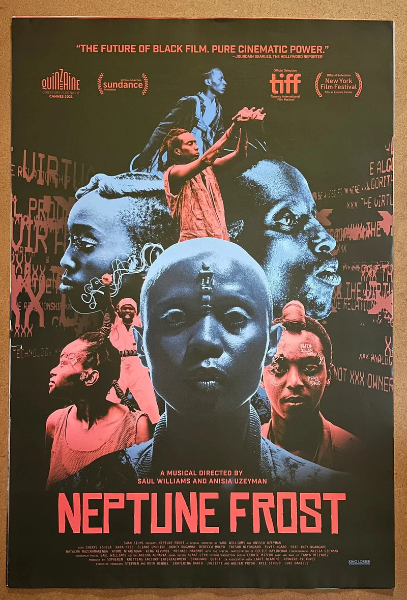 Neptune Frost 2021 US One-Sheet rolled Movie Poster Afrofuturist Musical