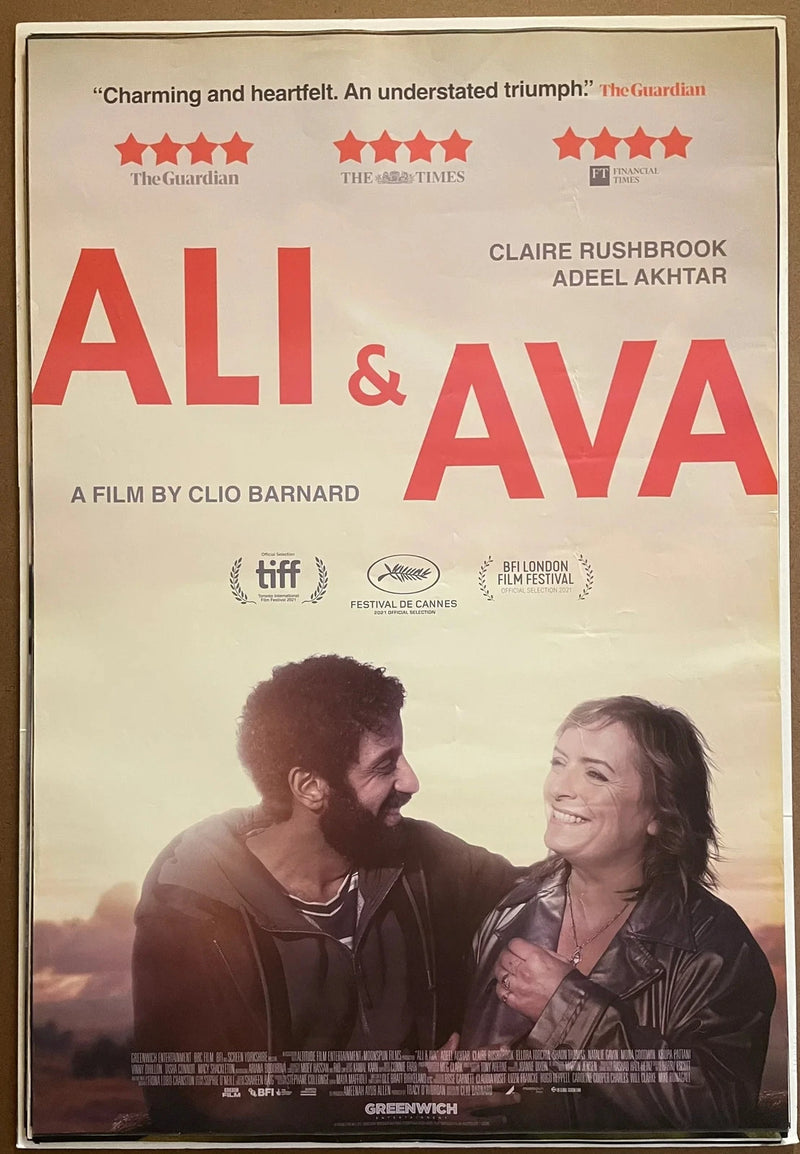 Ali and Ava 2021 US One Sheet 27x41 DS Poster Claire Rushbrook Akhtar