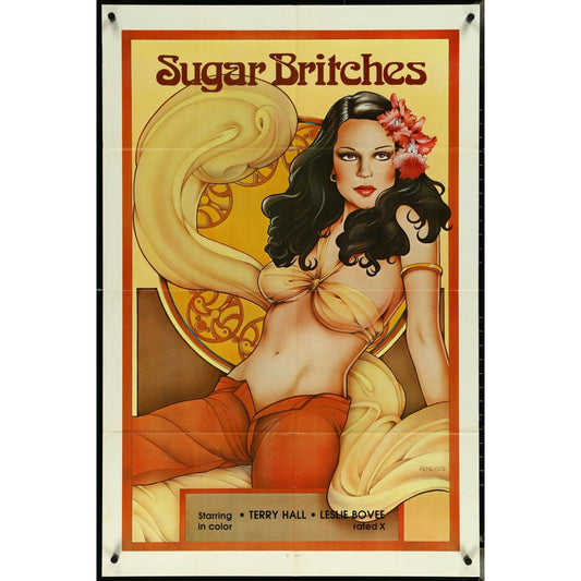 Sugar Britches (1975) Original Movie Poster Folded 27x41