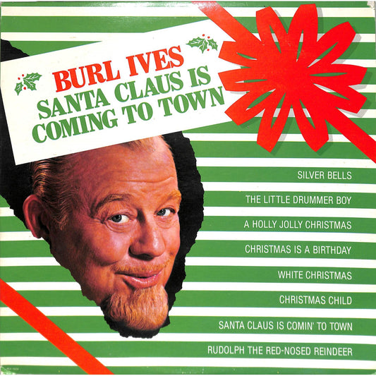 Burl Ives - Santa Claus is Coming to Town (1987) Vinyl Record MCA-15030