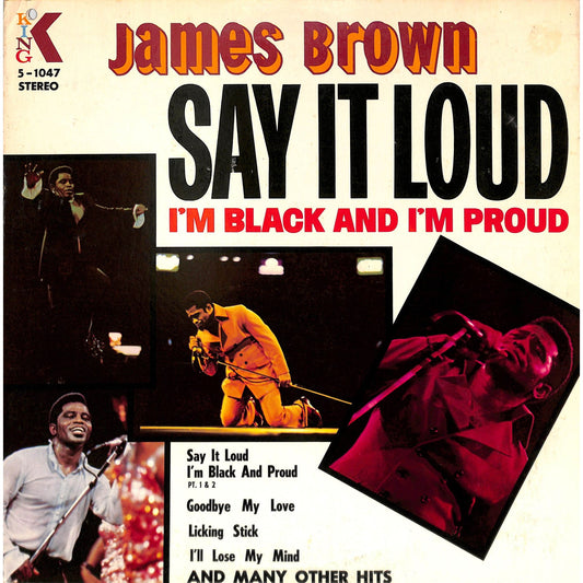 James Brown - Say It Loud, I'm Black and I'm Proud! Vinyl Record 5-1047