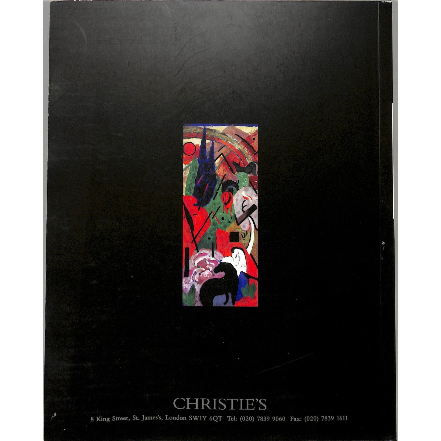 Christie's German and Austrian Art Auction Catalog October 7, 1999