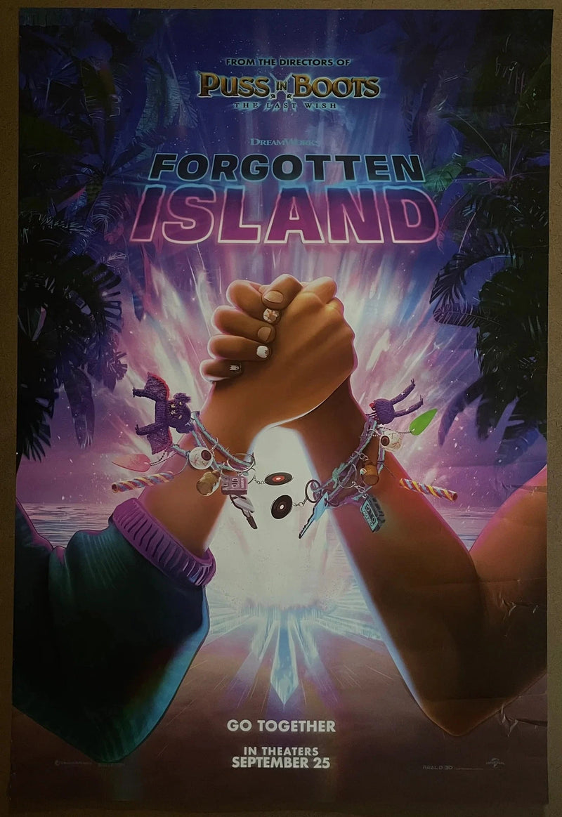 Forgotten Island 2025 DreamWorks Animated Adventure 27x40 DS Poster