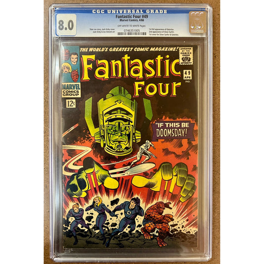 Fantastic Four #49 CGC Graded 8.0