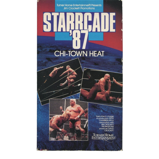 Starrcade '87 Chi-Town Heat (1987) Wrestling VHS Tape