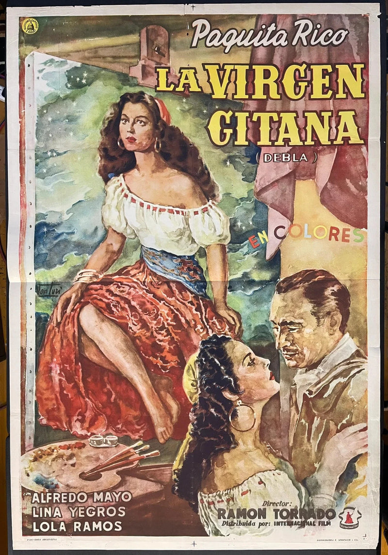 La Virgen Gitana (1953) Original Spanish Poster 29x43