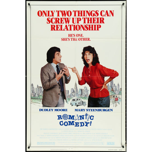 Romantic Comedy (1983) Original Movie Poster Dudley Moore 27x41 One-Sheet EM1A37