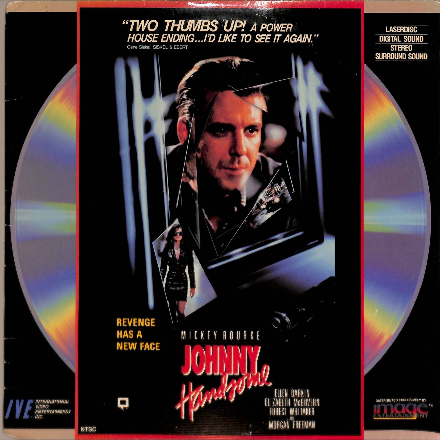 Johnny Handsome (1989) Laserdisc