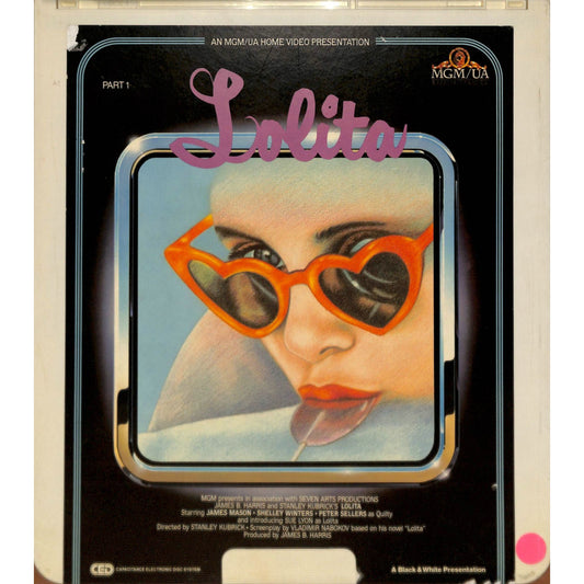 Lolita Part 1 (1962) Vintage CED RCA SelectaVision Videodisc TESTED WORKING