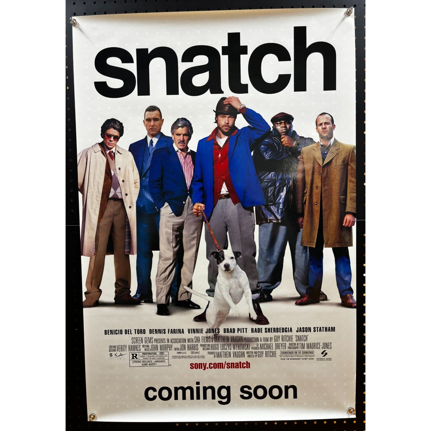 Snatch (2000) Original Rolled Poster 27x40