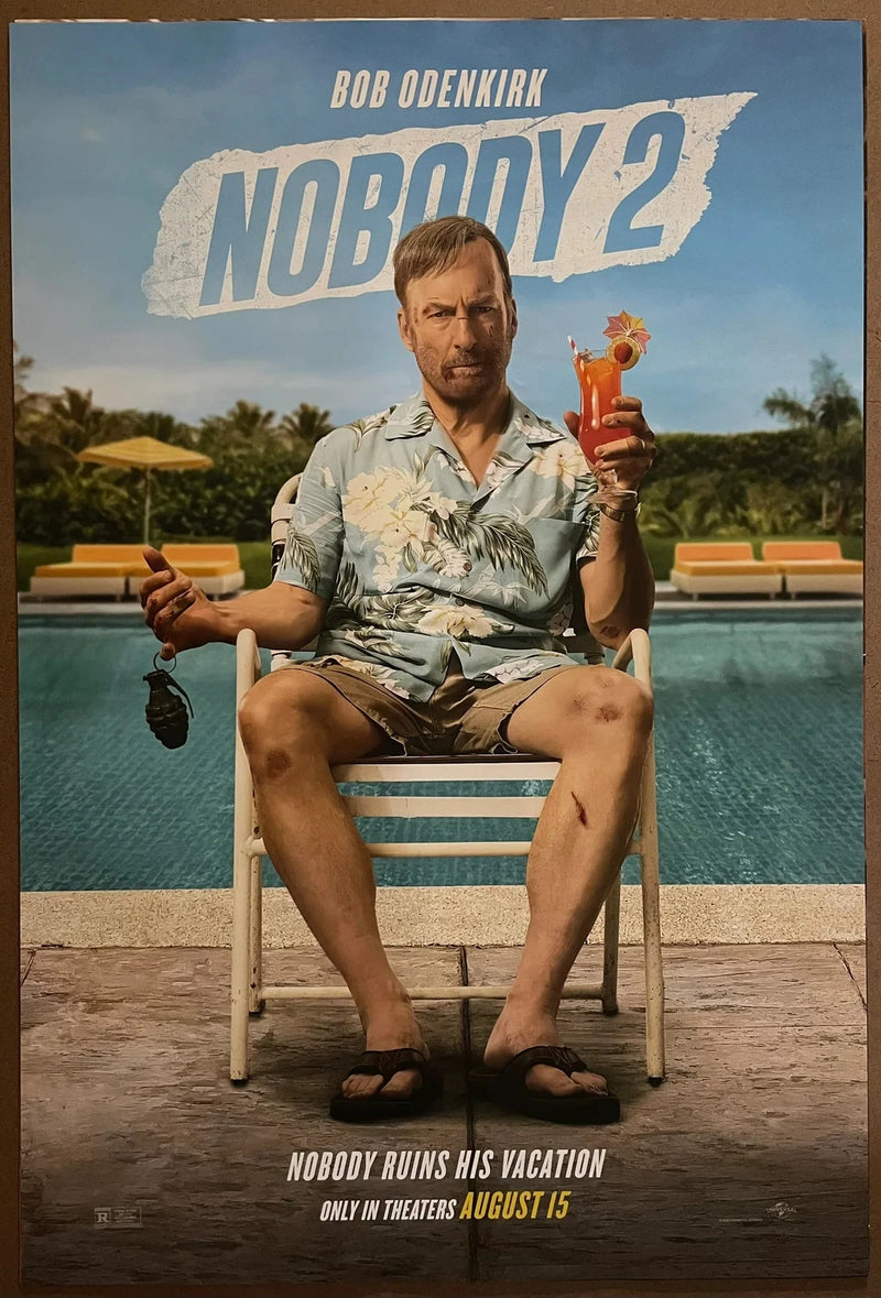 Nobody 2 2025 USA One-Sheet DS Action Thriller Poster 27x40 Bob Odenkirk