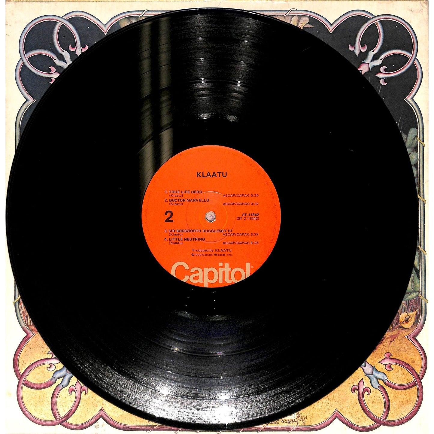Klaatu Self-Titled Vinyl Record ST-11542