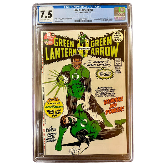 Green Lantern #87 CGC Graded 7.5
