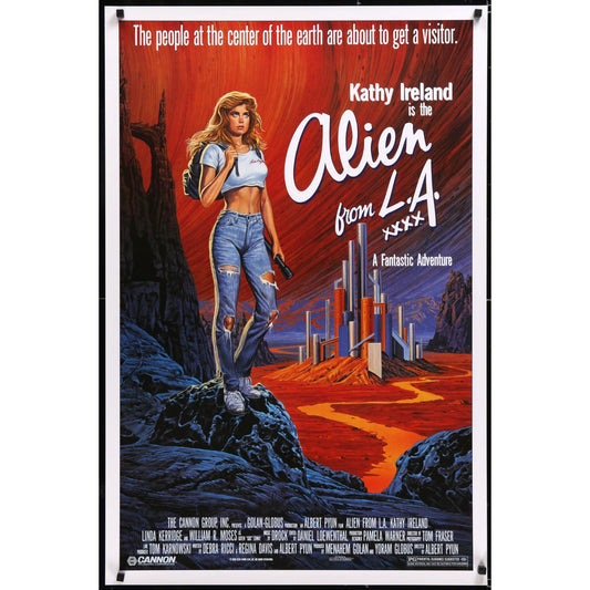 ALIEN FROM LA 1988 Rolled Movie Poster 27" x 41"