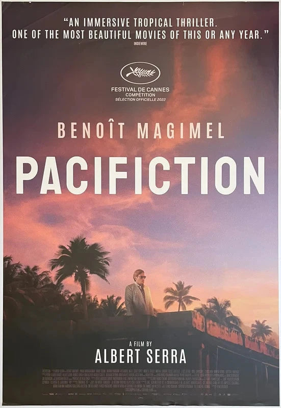 Pacifiction 2022 Original Movie Poster 27x40 SS Albert Serra Benoit Magimel