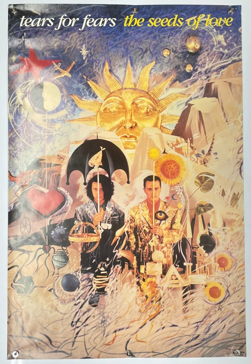 Tears for Fears The Seeds of Love 1989 Promotional Poster 24x36