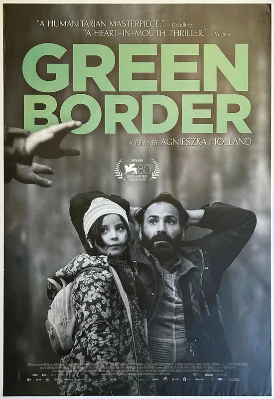 Green Border 2023 Original Movie Poster 27x40 SS Agnieszka Holland