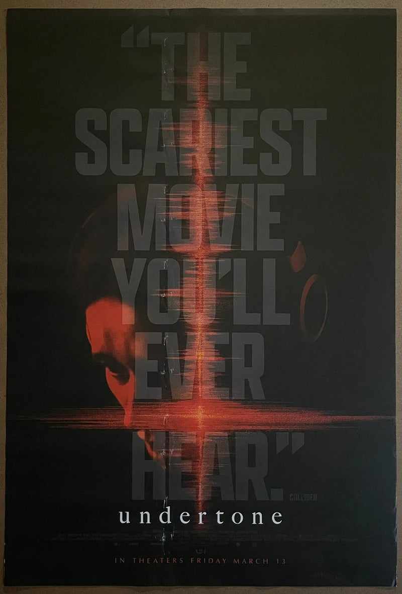 Undertone 2025 Horror Thriller 27x40 Double-Sided USA Movie Poster