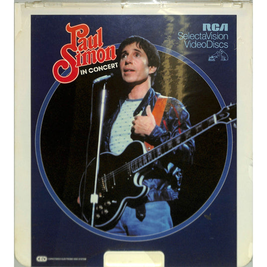 Paul Simon in Concert (1981) Vintage SEALED CED Videodisc