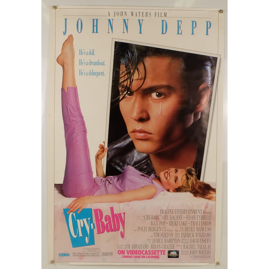 Cry-Baby (1990) Original Movie Poster Rolled 27x40