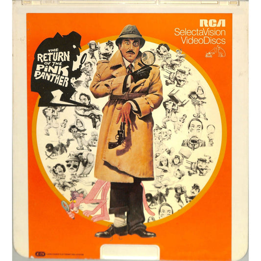 Return of the Pink Panther (1975) Vintage CED Videodisc