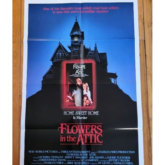 Flowers in the Attic (1987) Original Movie Poster 27x41 Louise Fletcher