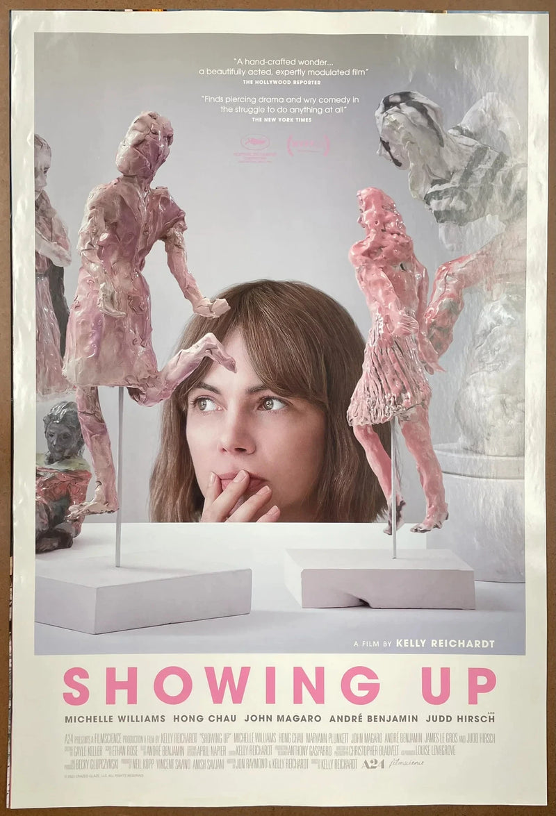 Showing Up 2023 Original Movie Poster 27x40 DS Michelle Williams A24