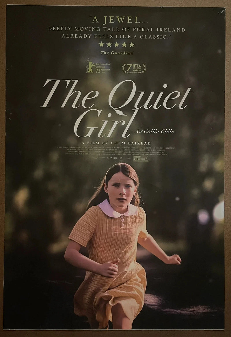 The Quiet Girl 2022 USA One-Sheet Rolled DS Irish Drama Movie Poster
