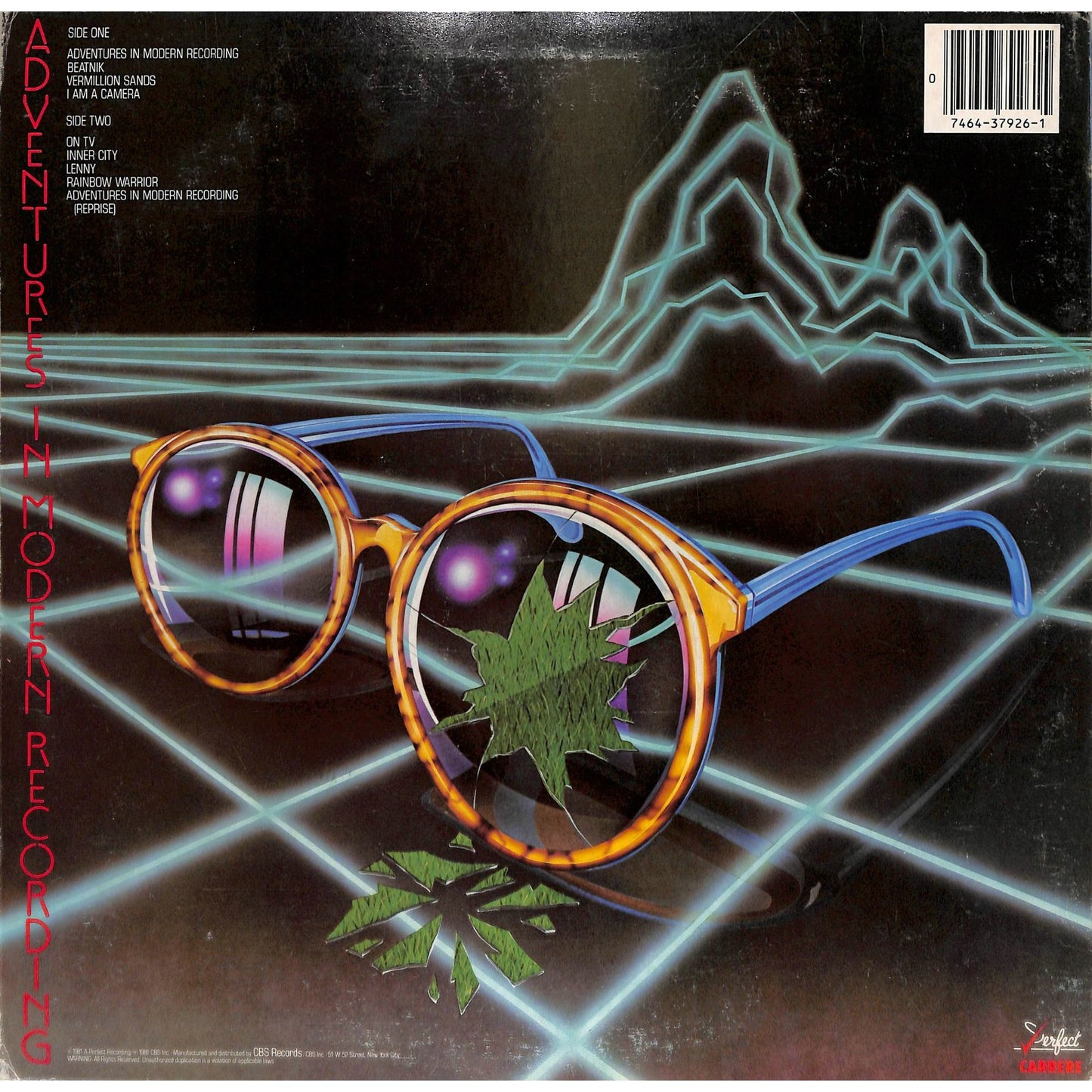 The Buggles - Adventures in Modern Recording (1981) Pitman Press Vinyl Record