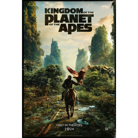 KINGDOM OF THE PLANET OF THE APES Original Unfolded Movie Poster 27" x 40"