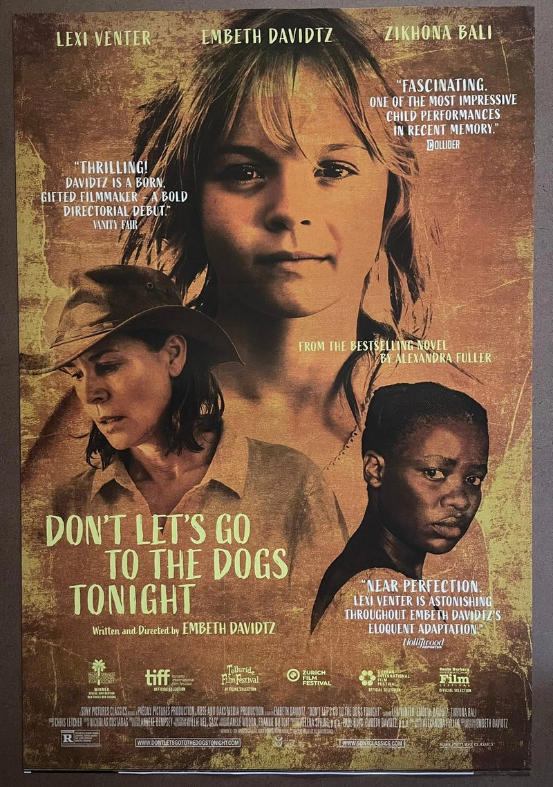 Don't Let's Go to the Dogs Tonight 2025 USA DS Rolled Poster TIFF Embeth
