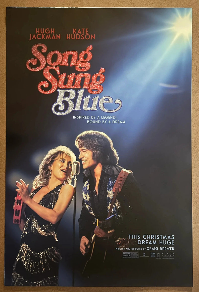 Song Sung Blues 2026 US One Sheet 27x40 DS Poster Hugh Jackman Kate Hudson