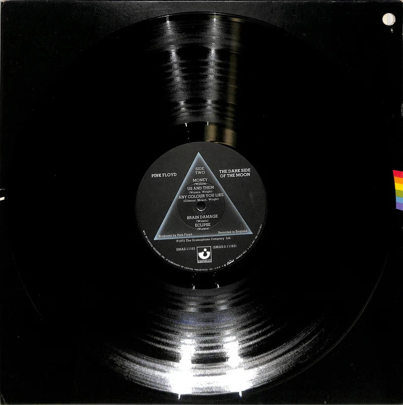 Pink Floyd Dark Side of the Moon LP SMAS 11163 Promo EX Vinyl 2 Posters Punch