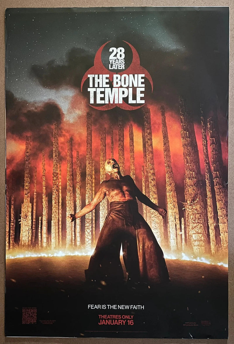 28 Years Later The Bone Temple 2026 US One-Sheet rolled 27x40 DS Poster