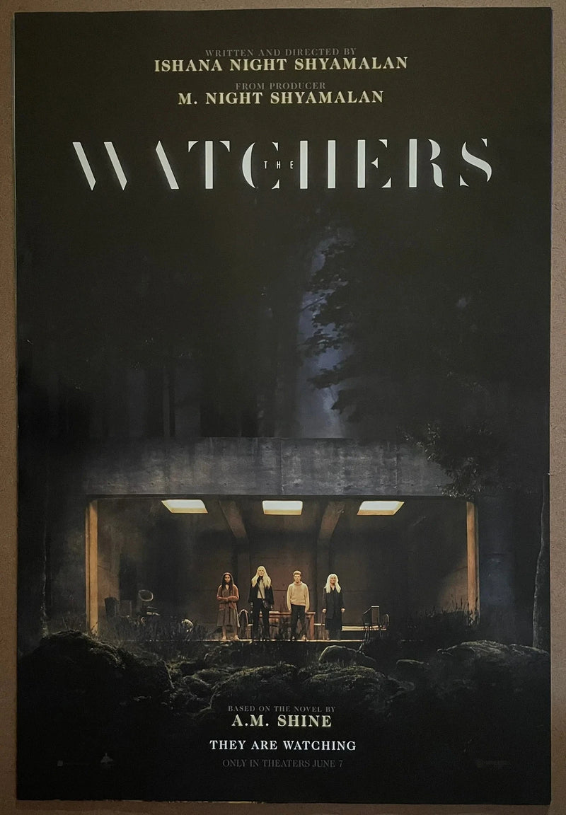 The Watchers 2024 USA One-Sheet Rolled Poster M. Night Shyamalan DS 27x40
