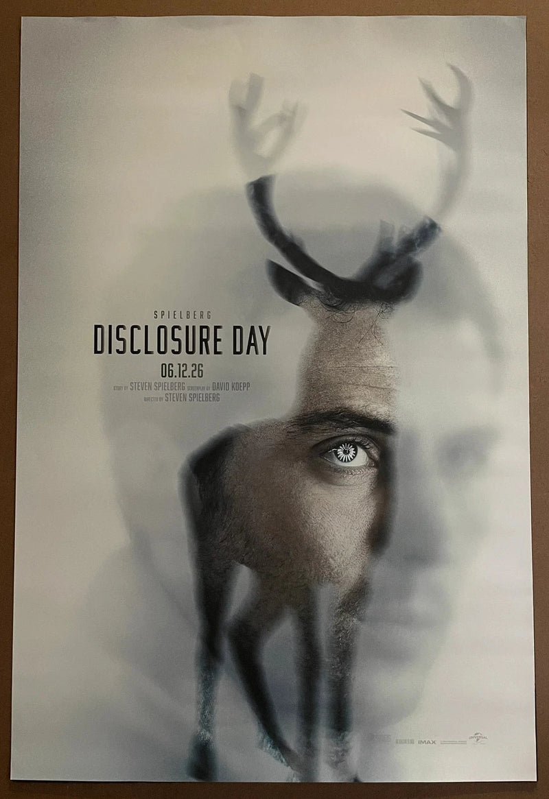 Disclosure Day 2026 US One Sheet 27x40 DS Poster Spielberg Teaser