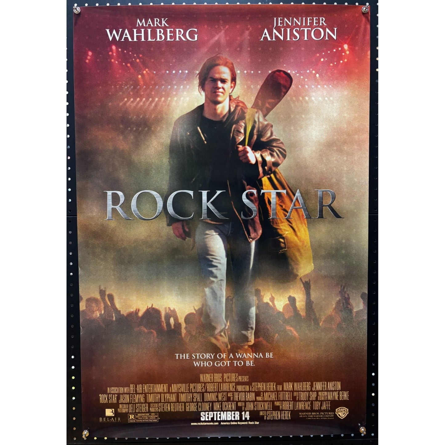Rock Star (2001) Original Rolled Poster 27x40
