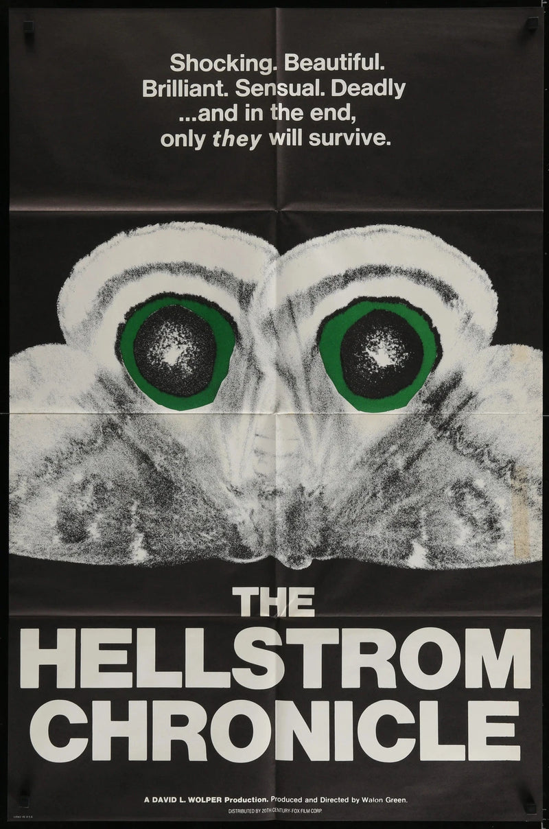 The Hellstrom Chronicle (1971) Original Movie Poster Folded 27x41 Sci-Fi
