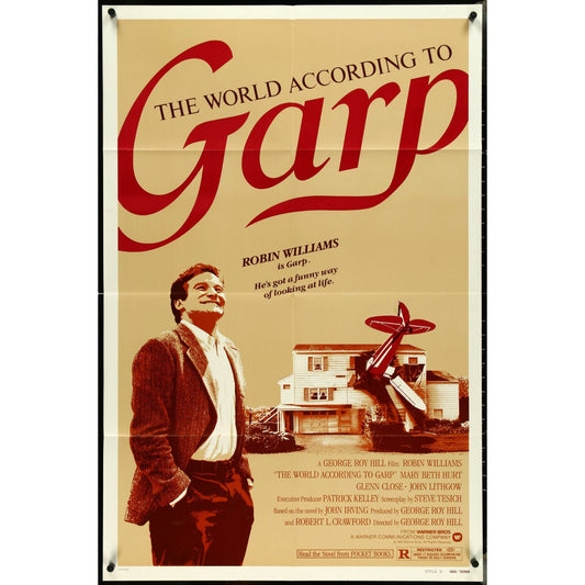 The World According to Garp (1982) Orig. Movie Poster 27x41 Robin Williams EMP11