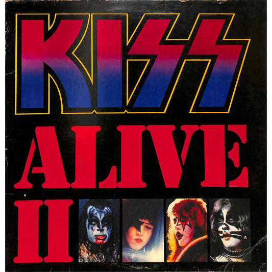 Kiss - Alive II 2LP Vinyl Record NBLP-7076-2