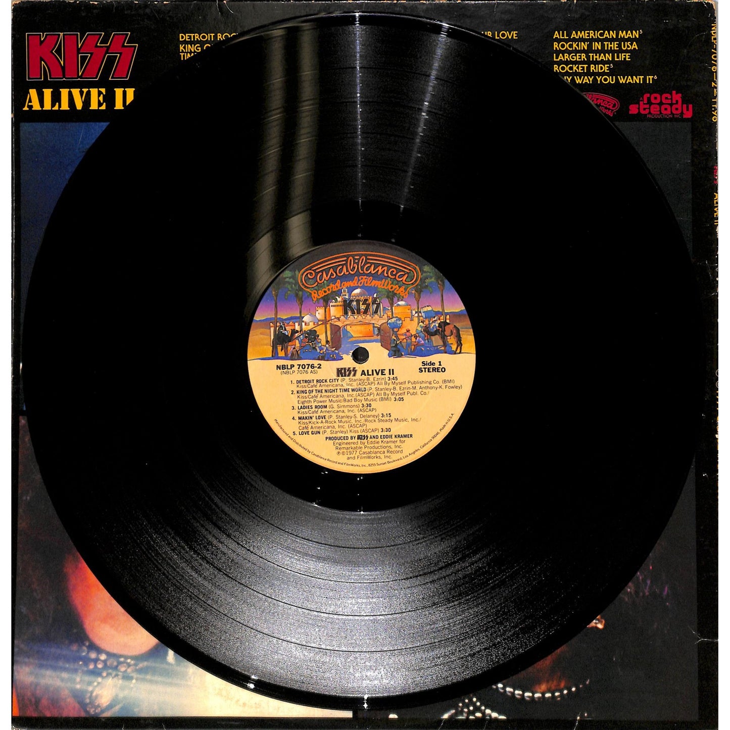 Kiss - Alive II 2LP Vinyl Record NBLP-7076-2