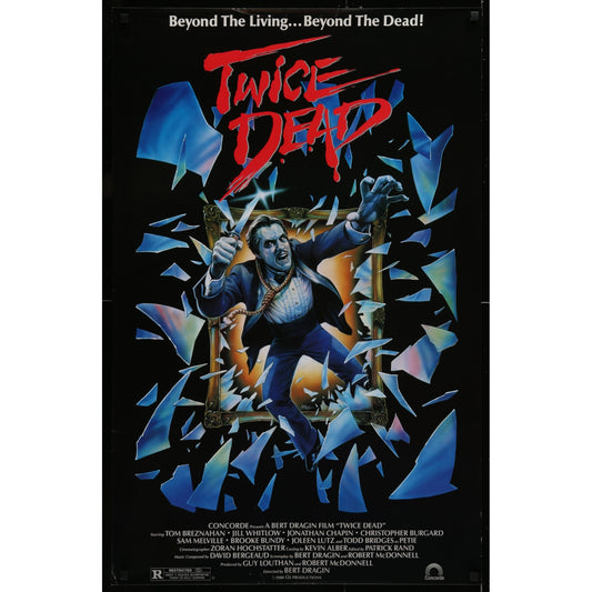 Twice Dead (1988) Original Single-sided Movie Poster Rolled 25x39