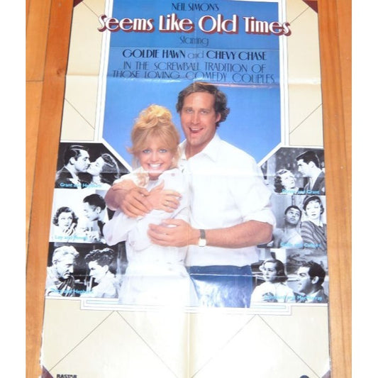 Seems Like Old Time (1980) Original Movie Poster Folded 27x41