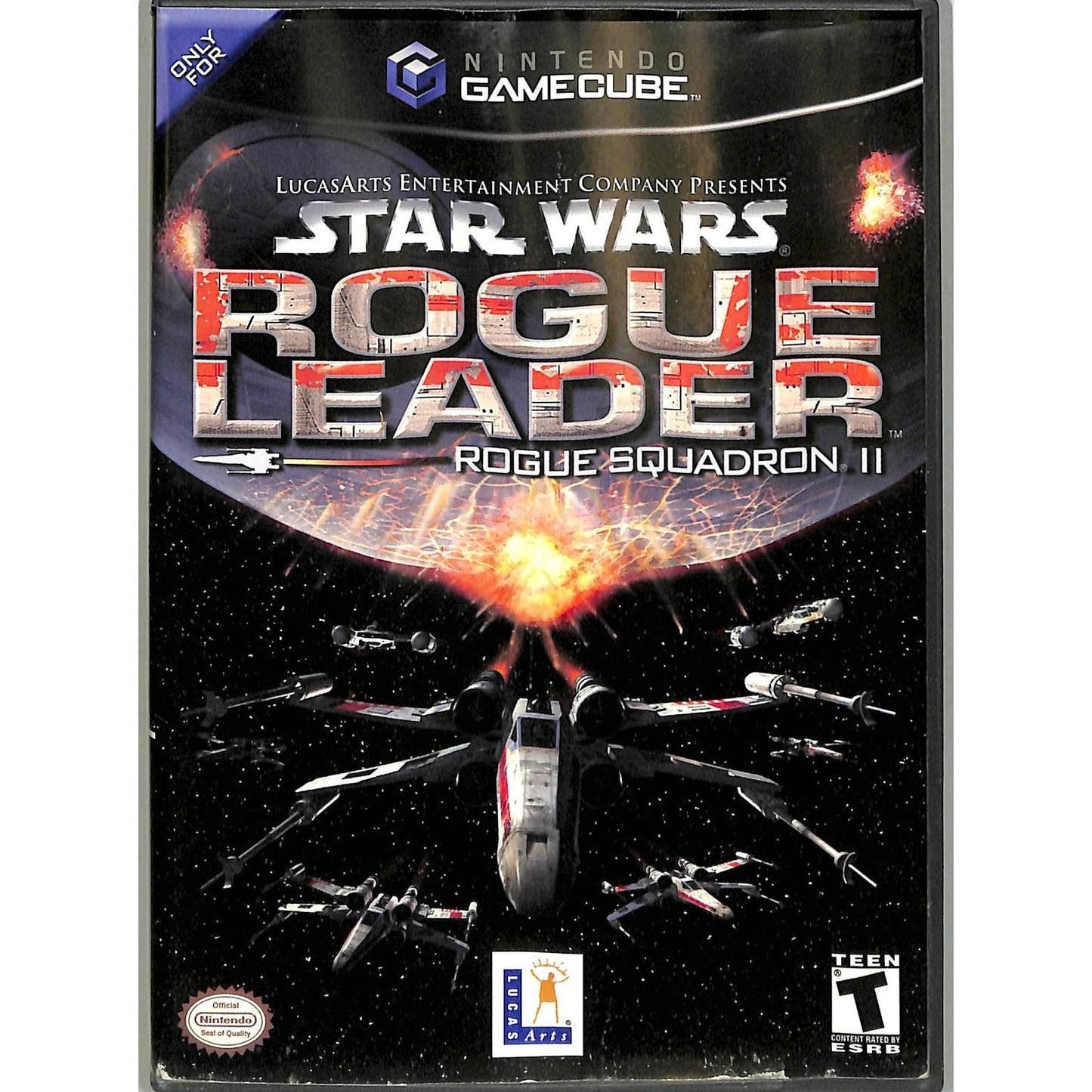Star Wars Rogue Squadron II: Rogue Leader (2001) Nintendo GameCube CIB
