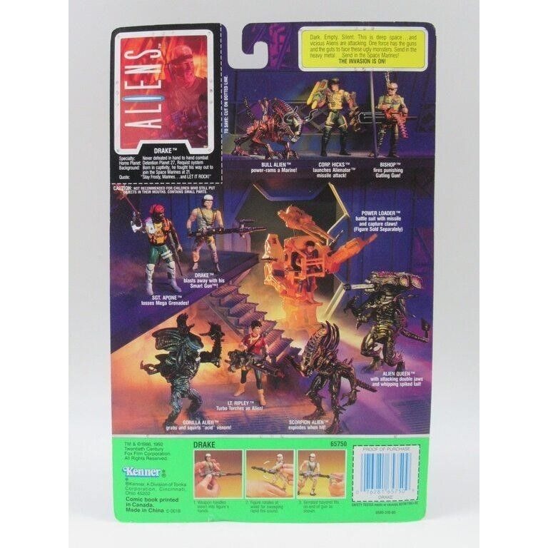 Aliens (Kenner) Power Loader/Space Marines/Queen Action Figure Lot