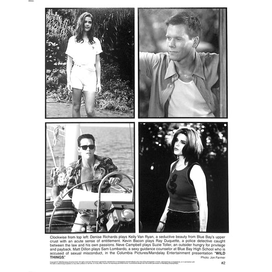 Wild Things (1998) 7 Movie Stills 8x10