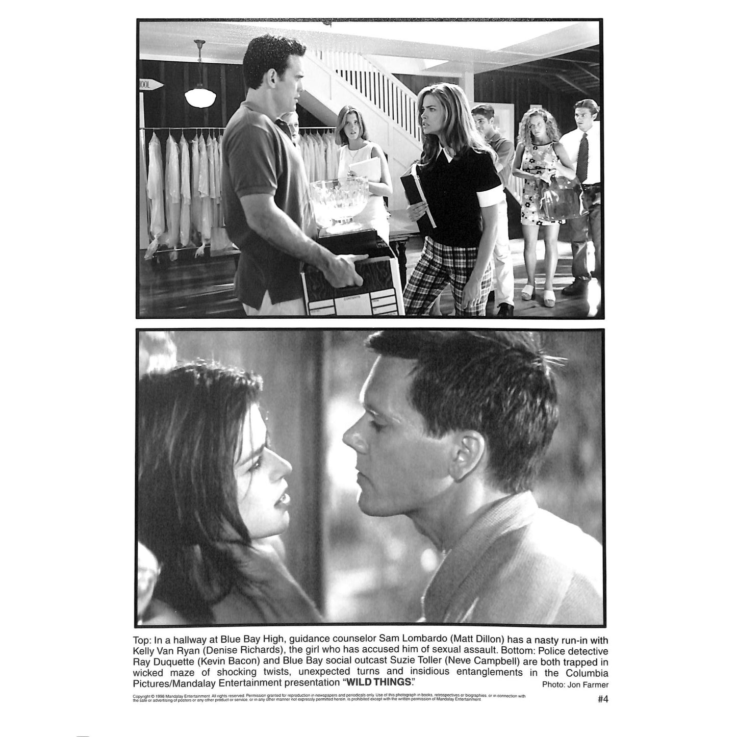 Wild Things (1998) 7 Movie Stills 8x10